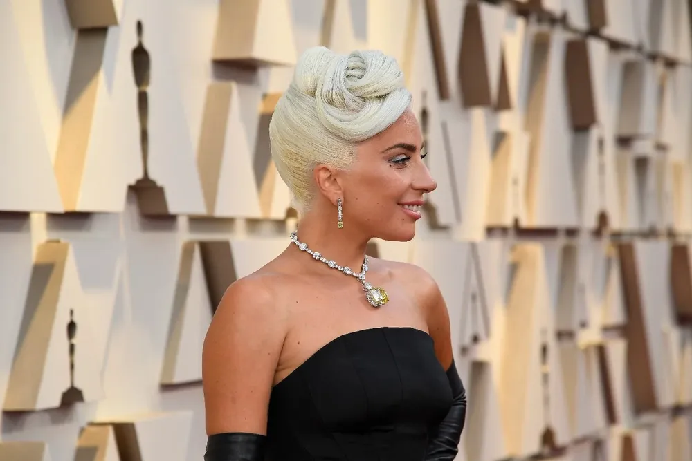 Lady Gaga en la ceremonia de los Oscar