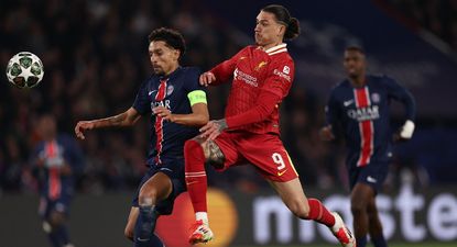 Darwin Núñez y Marquinhos&nbsp;