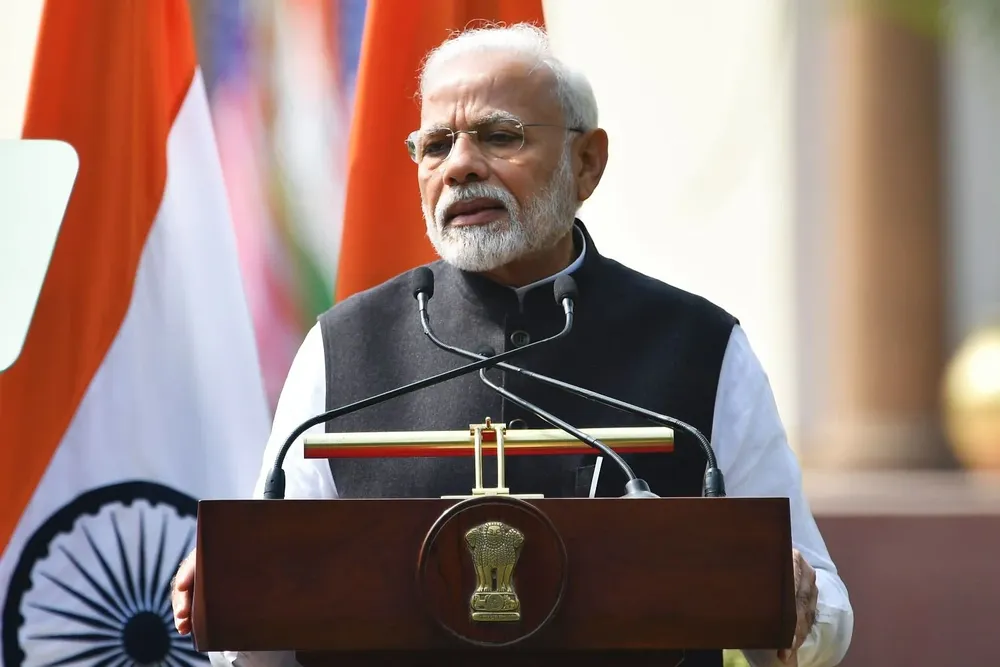Narendra Modi, primer ministro de India