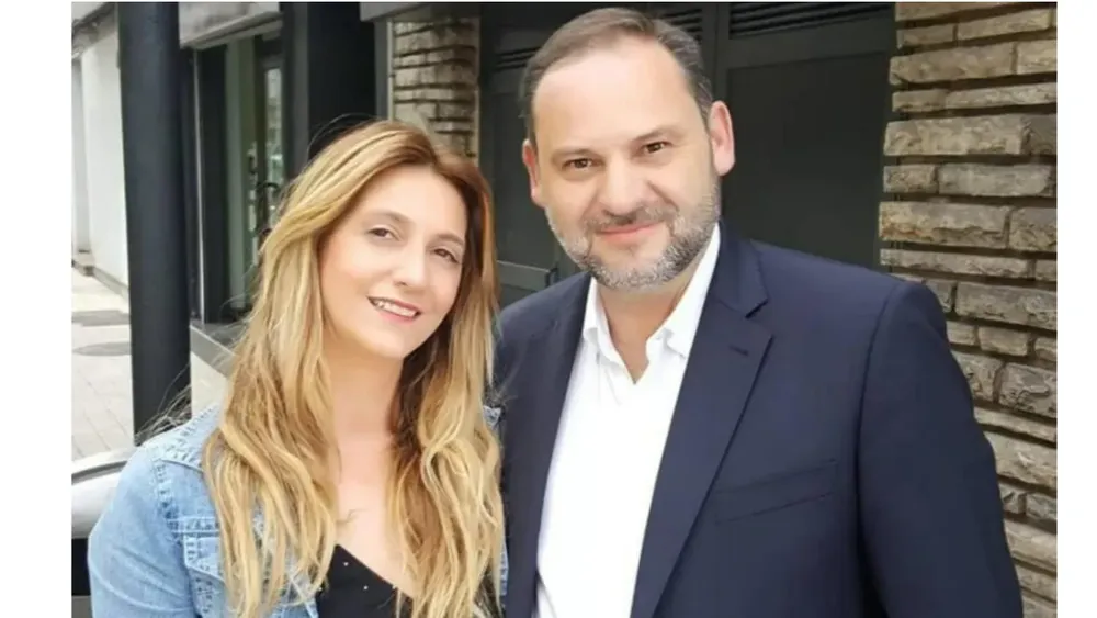 Claudia Montes, ex Miss Asturias 2017﻿ y José Luis Ábalos, ex ministro de Transporte.