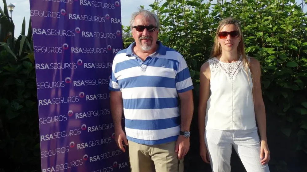 Ricardo Monin e Inés Pampin