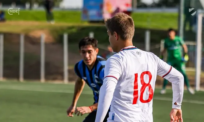 Jeremía Recoba en la Tercera de Nacional