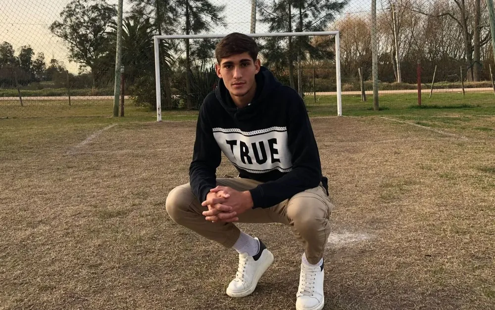 Valentín Adamo, el nuevo 9 goleador de River Plate