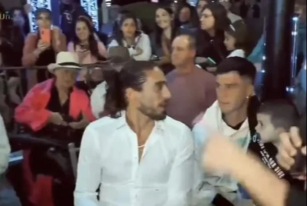 El Pelado Cáceres, Colo Ramírez y Fucile coincidieron en un desfile en Punta del Este