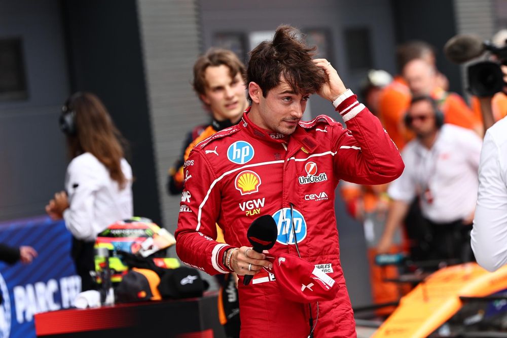 Charles Leclerc en GP de Hungría de la Fórmula 1