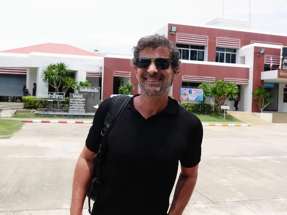 El actor Rodolfo Sancho, en Tailandia.