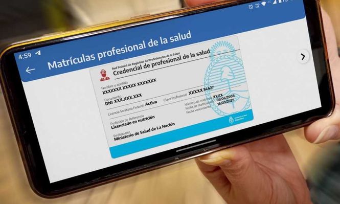 El Ministerio de Salud estableció que las matrículas sean digitales para los profesionales de la salud