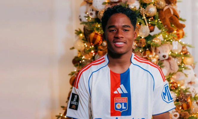 Endrick, nuevo futbolista del Lyon de Francia