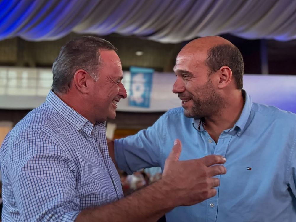 Álvaro Delgado y Martín Lema