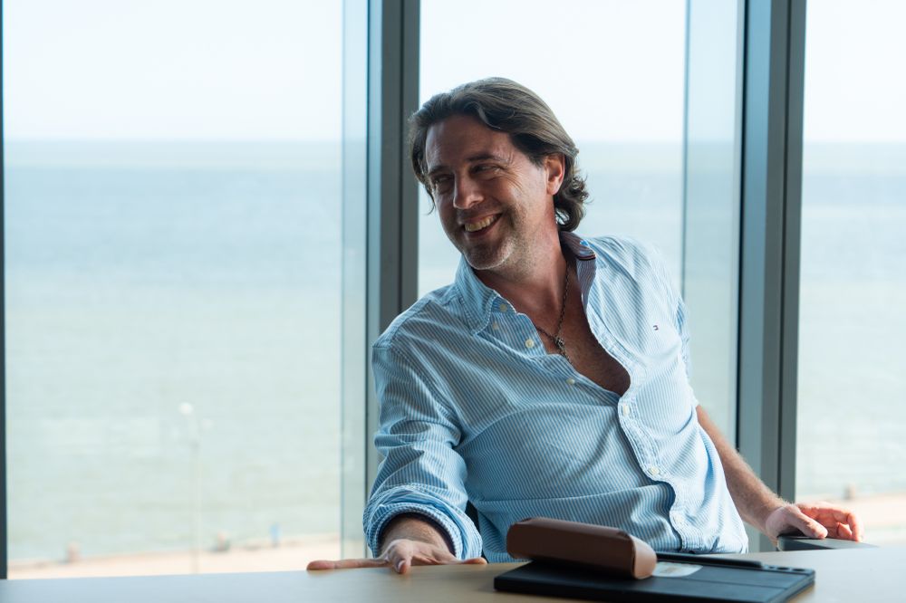 Ignacio Alonso, presidente de la Asociación Uruguaya de Fútbol