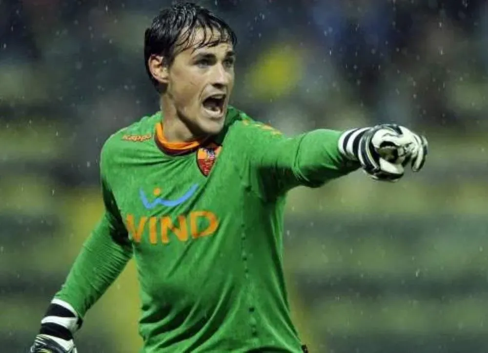 Mauro Goicoechea, arquero de la Roma