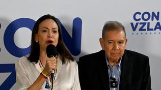 María Corina Machado y Edmundo González