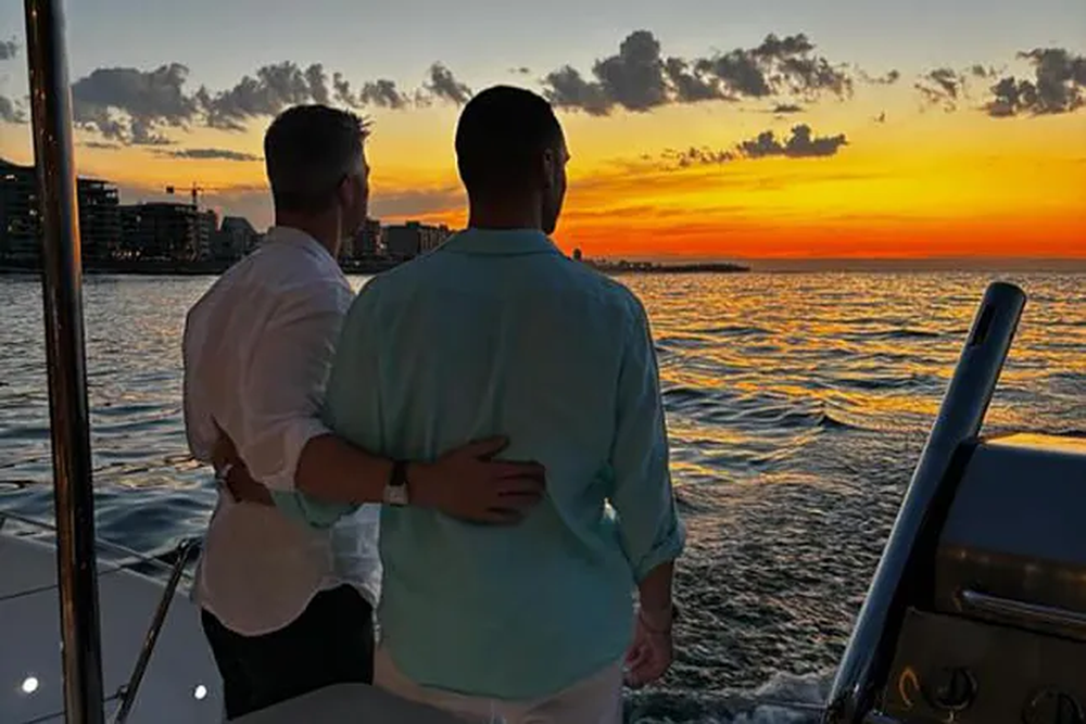 Ralf Schumacher y su pareja