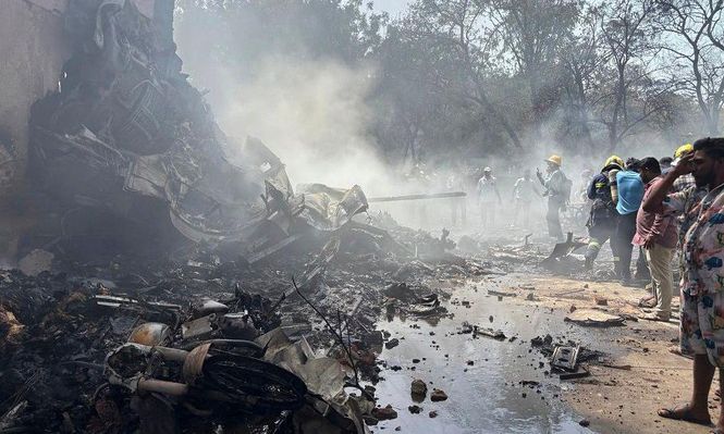 El accidente ocurrió en la ciudad de Ahmedabad, en el noroccidente de India.