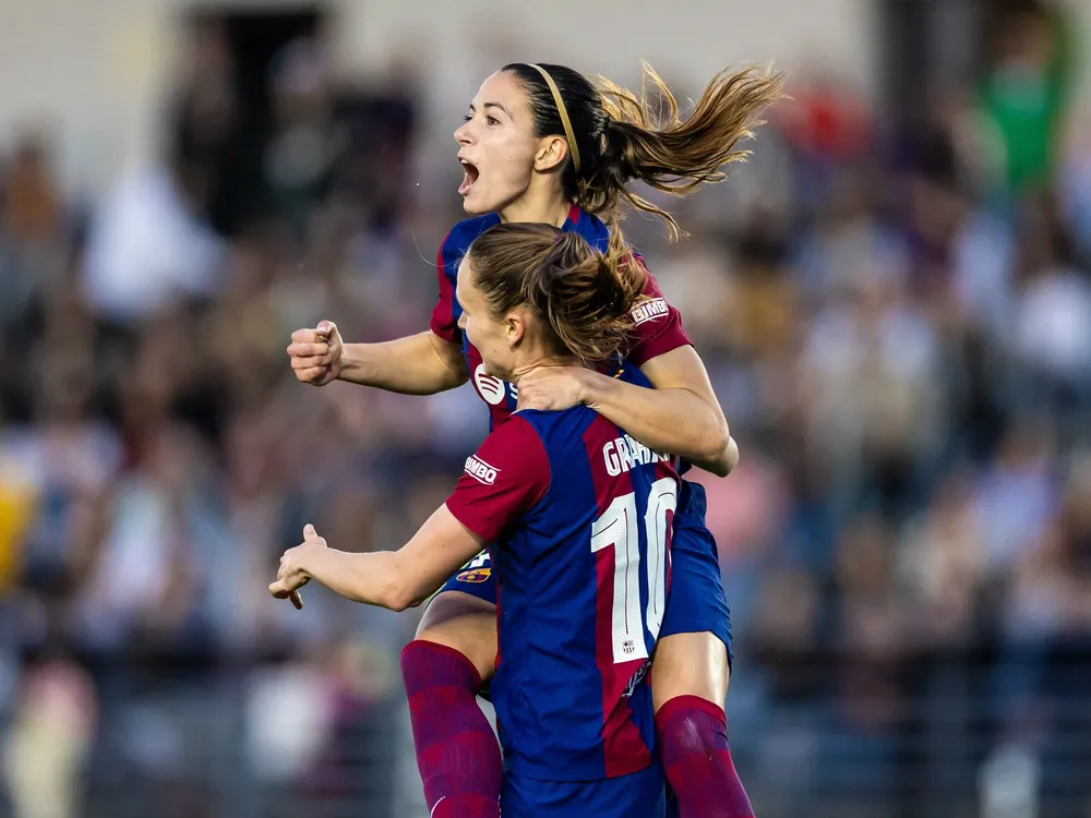 Goleada del Barcelona en el Clásico.