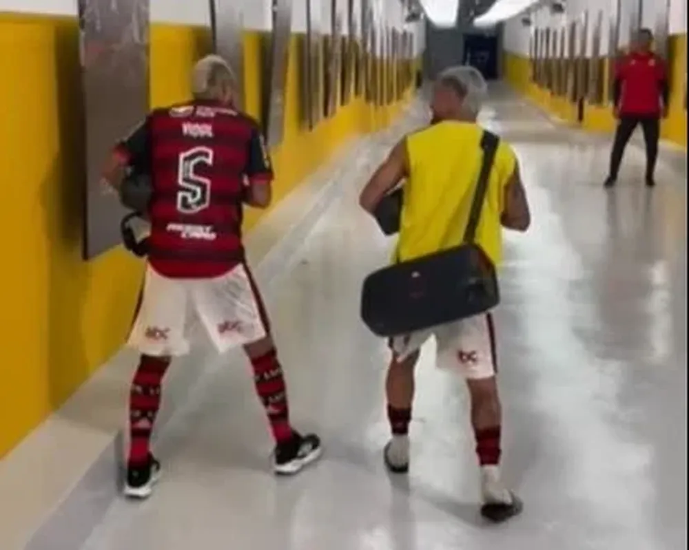 El divertido video de De Arrascaeta para despedir a Arturo Vidal