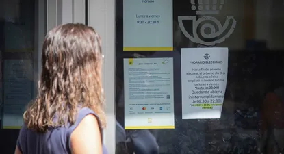 El voto por correo es récord en España.
