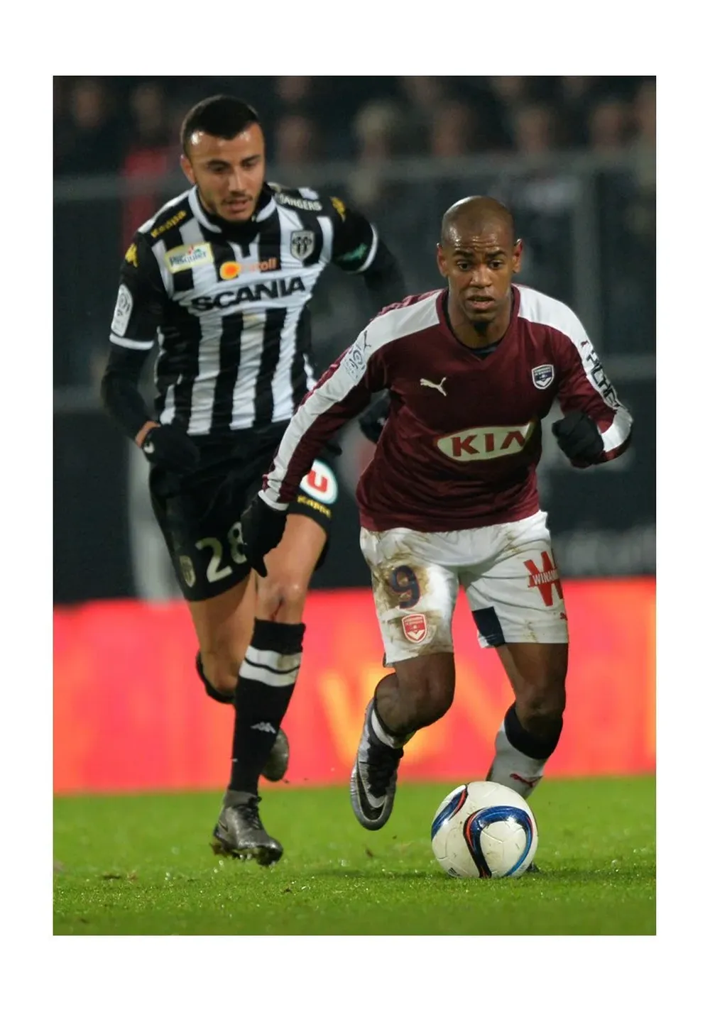 Rolan marcó el gol de Girondis que igualó 1-1 ante Angers