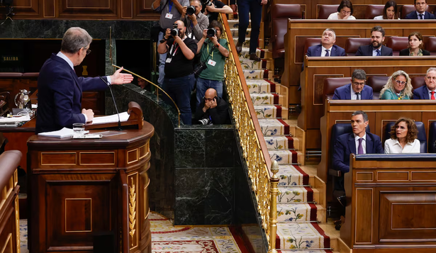 Alberto Nuñez Feijóo y Pedro Sánchez