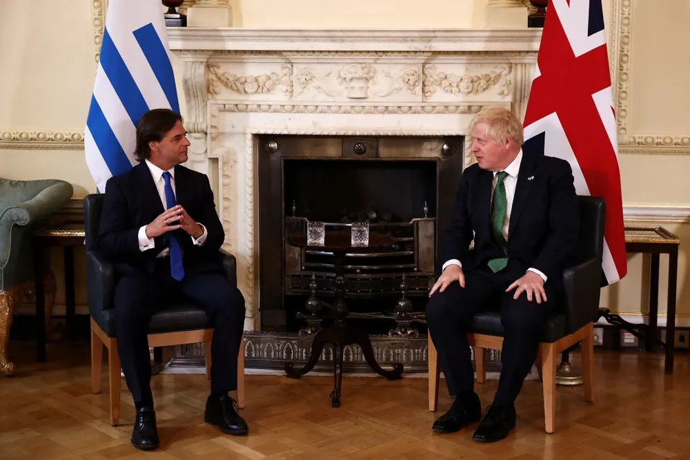 El encuentro entre los mandatarios en Downing Street