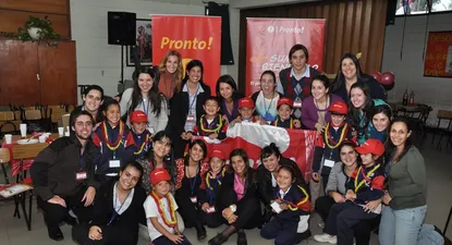 Pronto! decidió apadrinar a escolares de la Fundación Niños con Alas