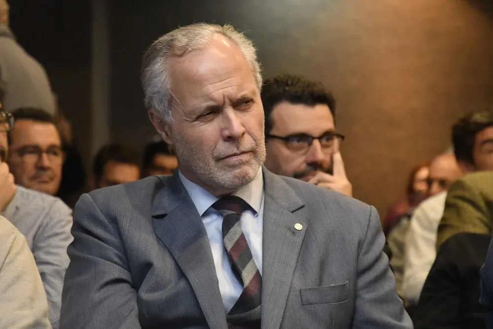 Foto de archivo. El presidente del directorio del Partido Nacional, Pablo Iturralde