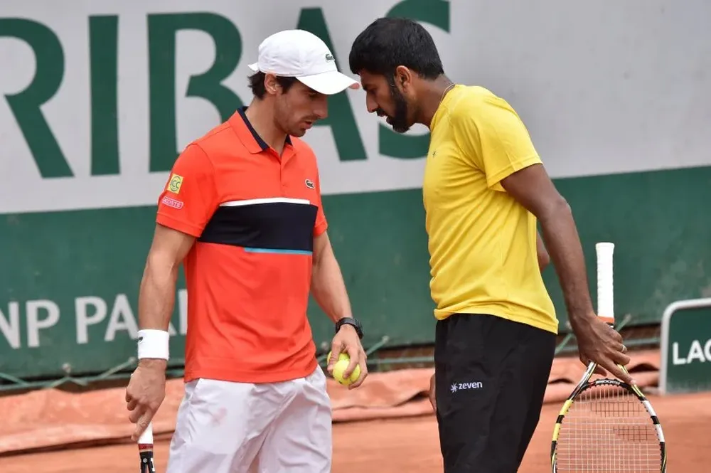 Pablo Cuevas y Rohan Bopanna