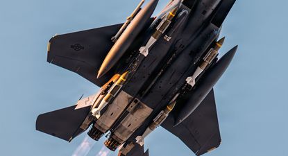 Así luce un F15E como el que fue derribado