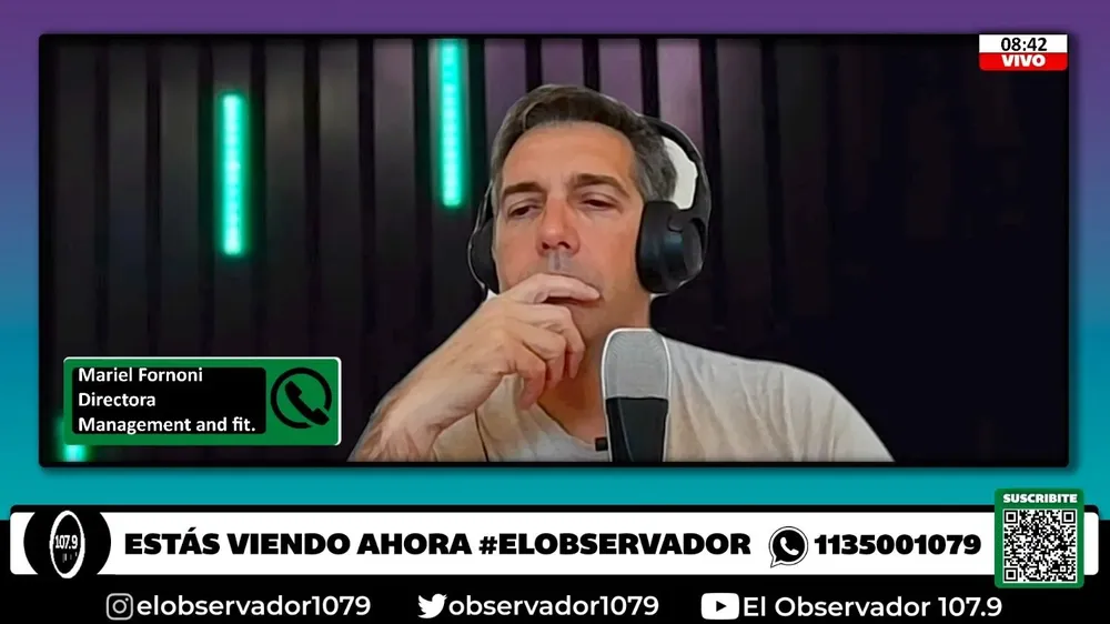 Franco Merculiari entrevisto a Mariel Fornoni