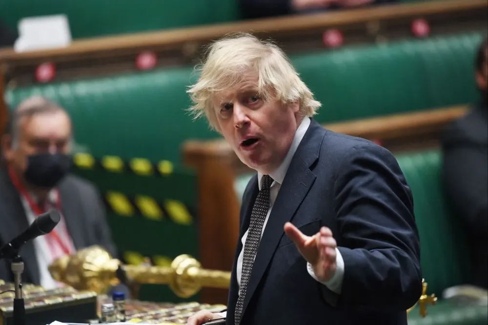 Boris Johnson, primer ministro británico