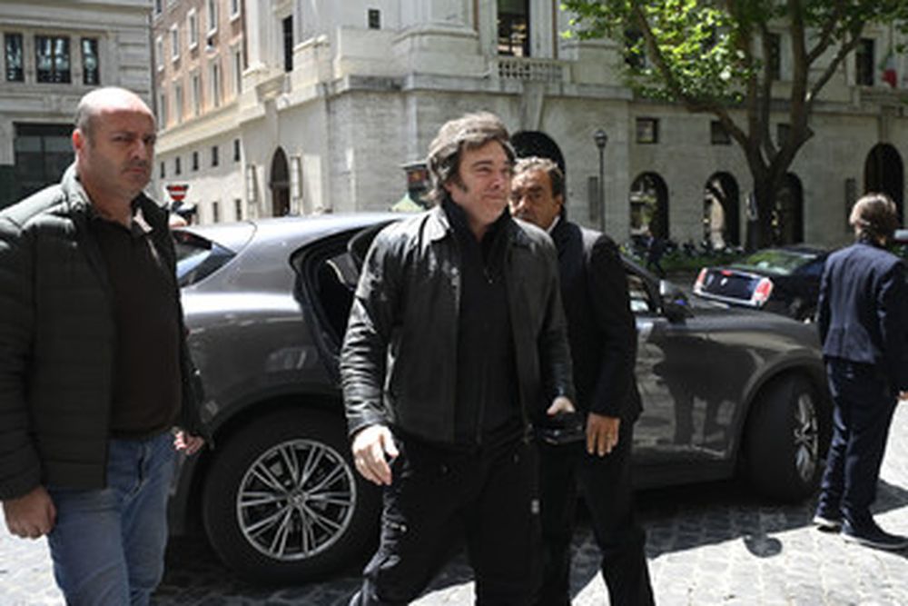 El presidente Javier Milei, otra vez en Madrid, escala de su gira europea.