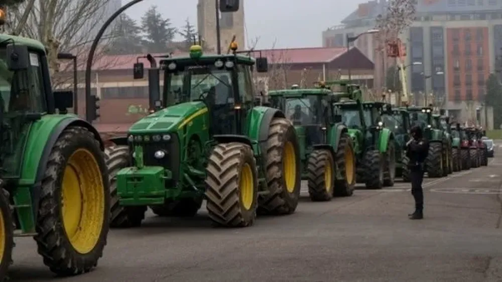 Protestas de sectores agrícolas
