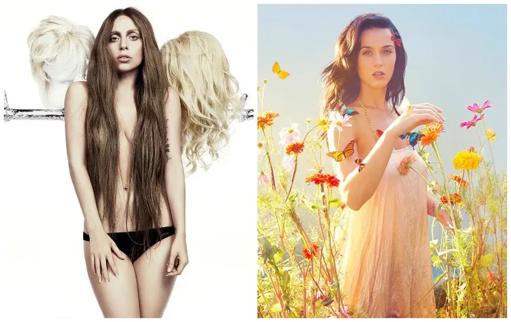Lady Gaga y Katy Perry, sin riesgos