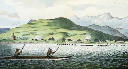 La presencia de los unangax tiene más de 9.000 años en Alaska.