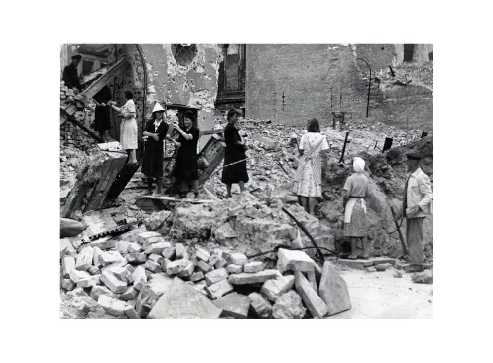 Una imagen de la Alemania que quedó tras la Segunda Guerra Mundial.