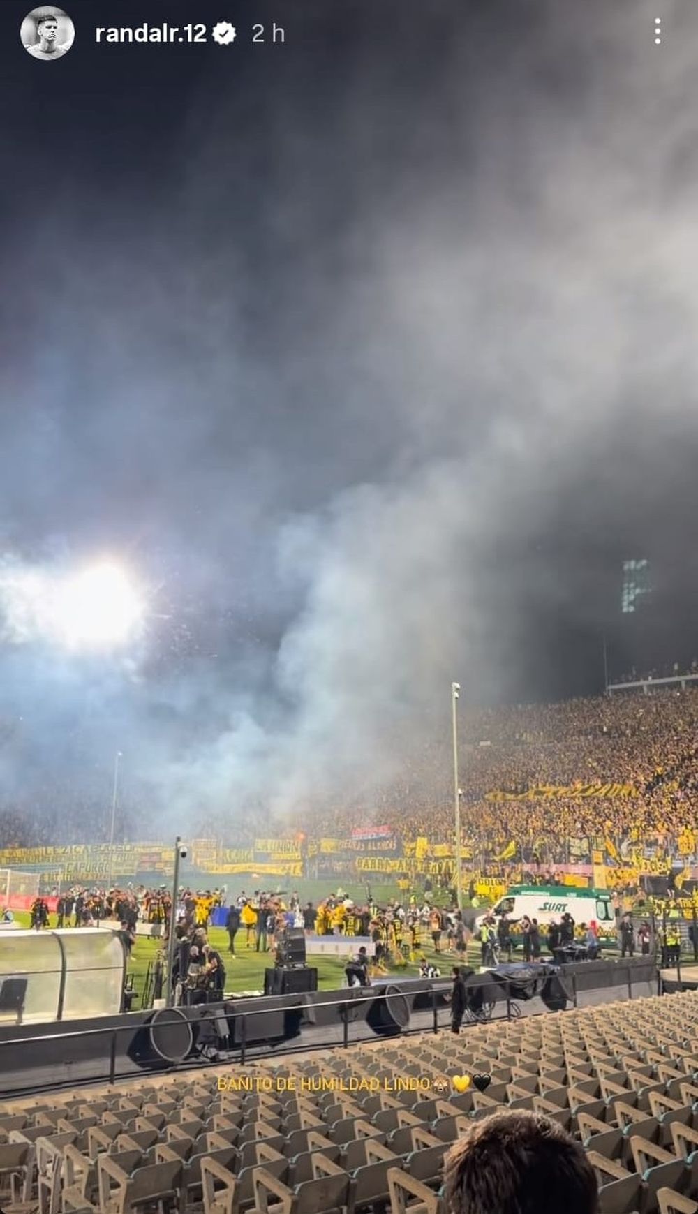 El posteo de Randall Rodríguez