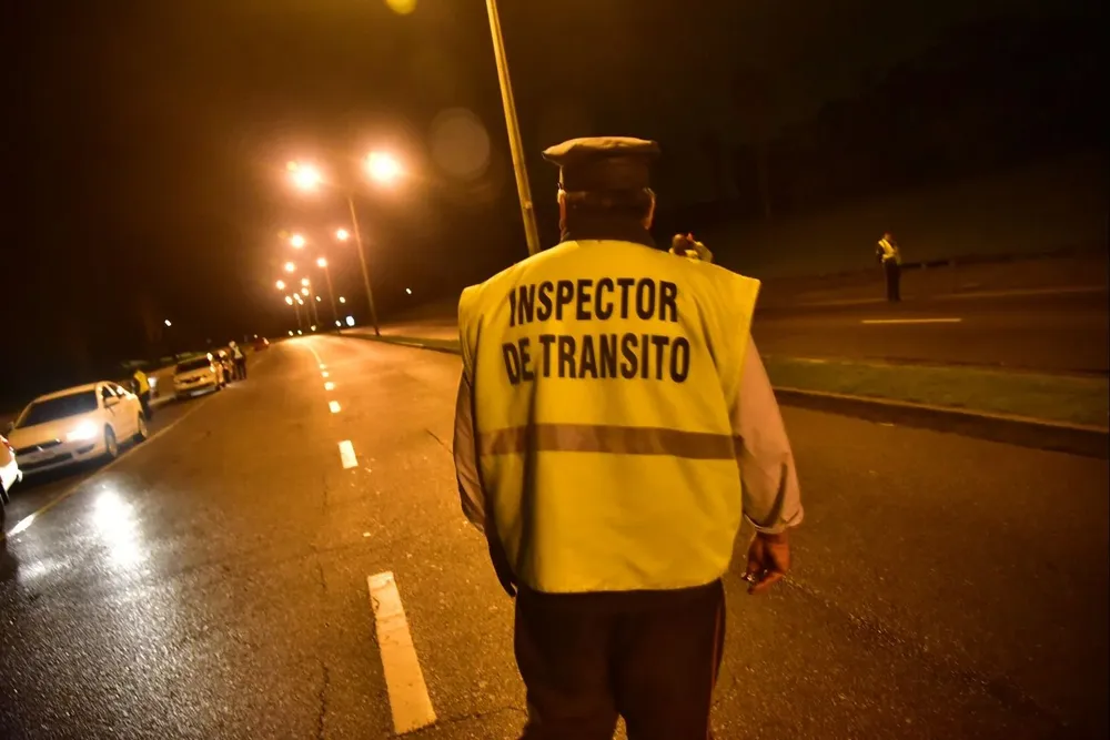 Foto de archivos de inspectores de tránsito