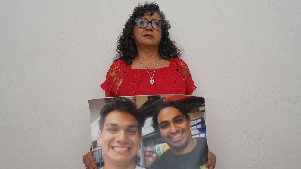 Rosalba Magaña sigue buscando a su hijo desaparecido en 2017.