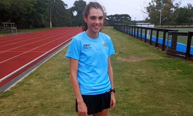 Julia Paternain, la atleta que eligió correr para Uruguay y bajó cuatro récords en su debut
