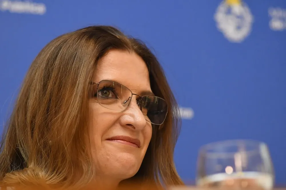 La ministra de Salud Pública, Karina Rando