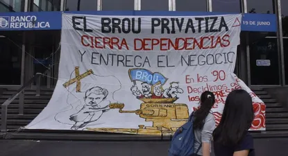 La última ocupación que se concretó fue la de la sede central