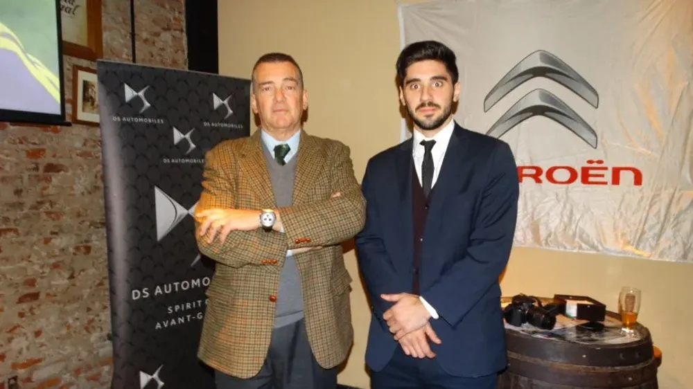 Pablo Slinger y Santiago Zaffaroni