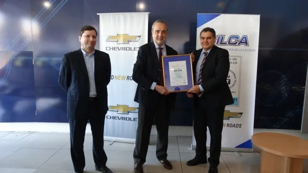 Claudio DAgostini, Alvaro Camorro y Fernando Rocca