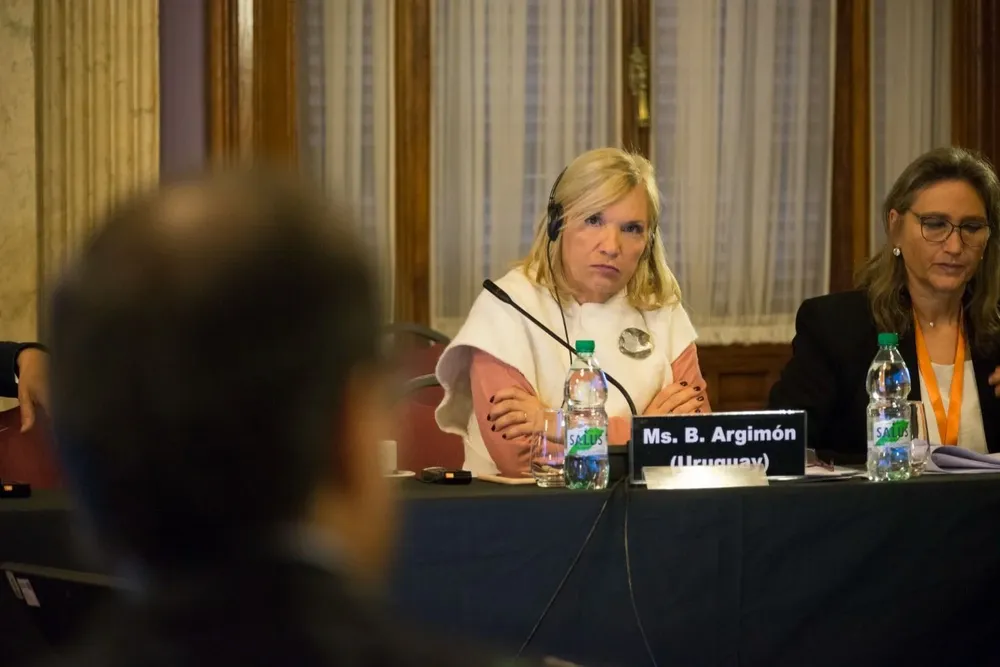 Beatriz Argimón en la Sesión del Comité Ejecutivo de la Unión Interparlamentaria