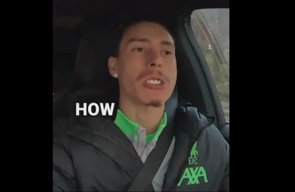 La divertida broma de Darwin Núñez y la campaña navideña que hizo para Liverpool con Papá Noel