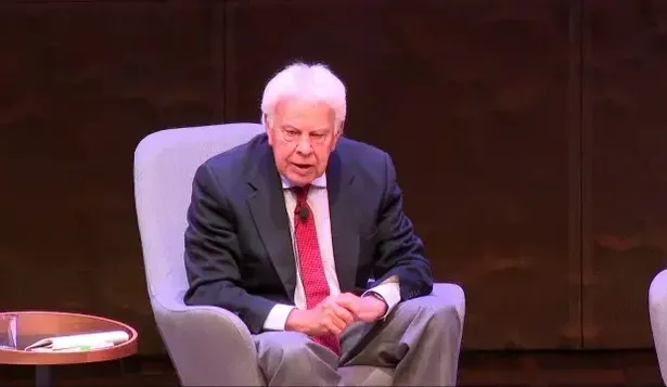 Ex presidente de España, Felipe González.