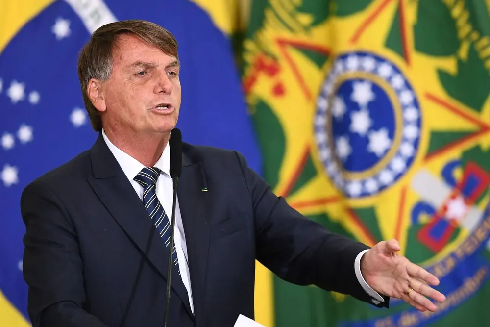 Jair Bolsonaro, presidente de Brasil