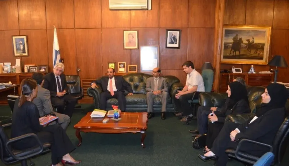 Funcionarios de Emiratos Árabes Unidos en su visita al MGAP recibidos por el ministro Aguerre y jerarcas ministeriales