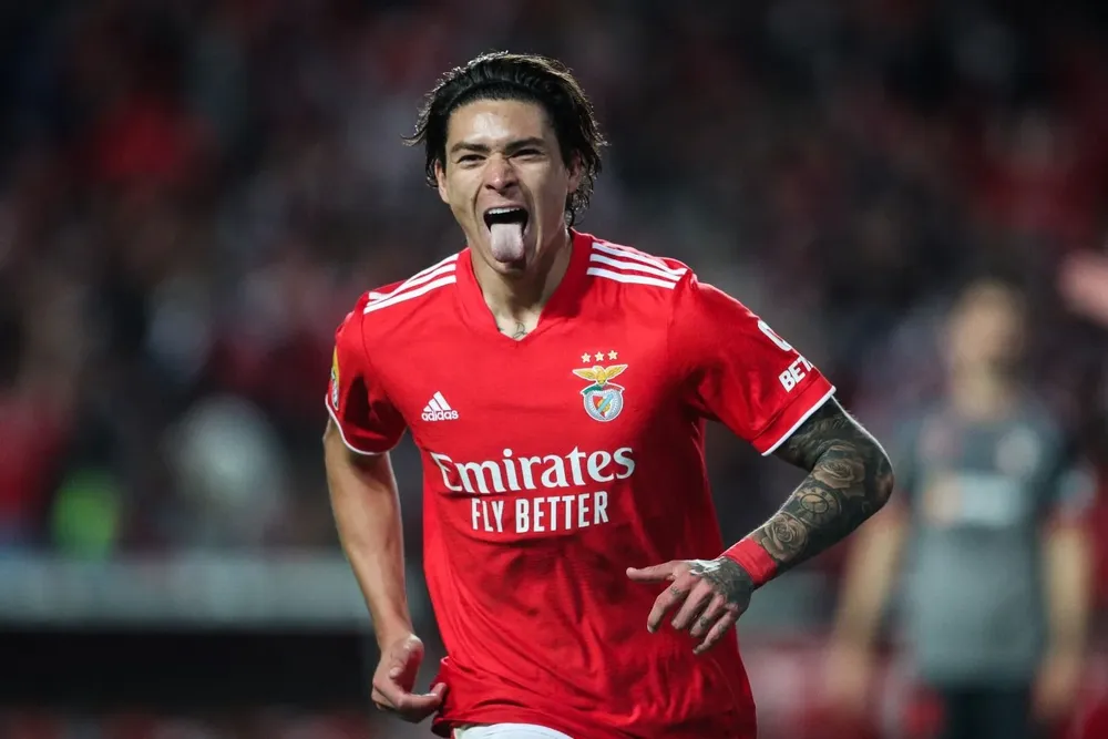 Darwin Núñez hizo otro doblete para el triunfo de Benfica
