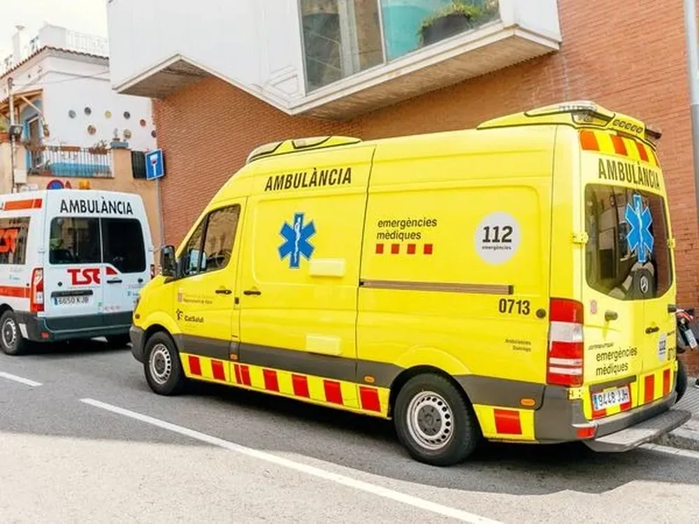 Una ambulancia para emergencias